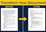 do ms word formatting and PDF conversion